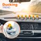 12 Donald Rubber Ducks Bulk, 12 Pack, Small 2.3 Inch, Funny Rubber Duckies for Jeep Ducking, 2025 Gifts, Bath Tub Toys, Christmas White Elephant Gift for Adults